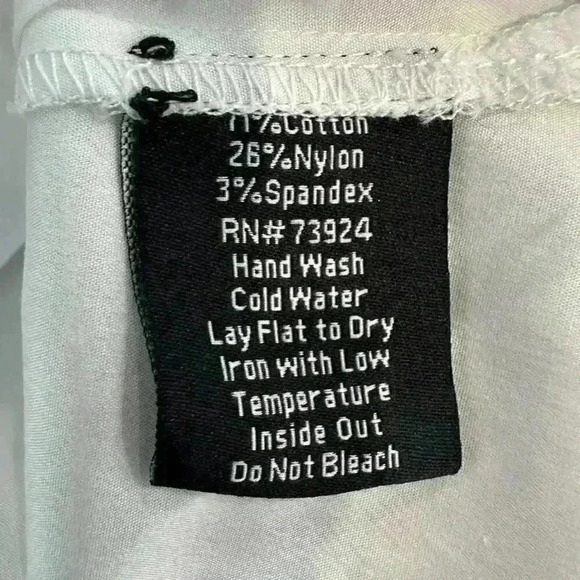 Misook Sleeveless Rhinestone-Trim Button Down Shirt Size Large - Picture 5 of 7